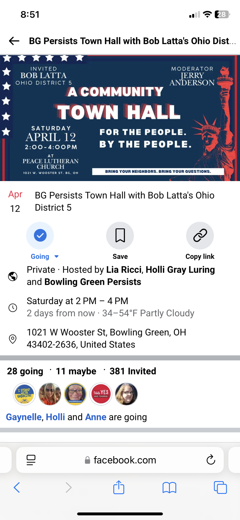 Tons of Stuff happening! Elections! Town Halls, Protests, Eco-Fair, and More!